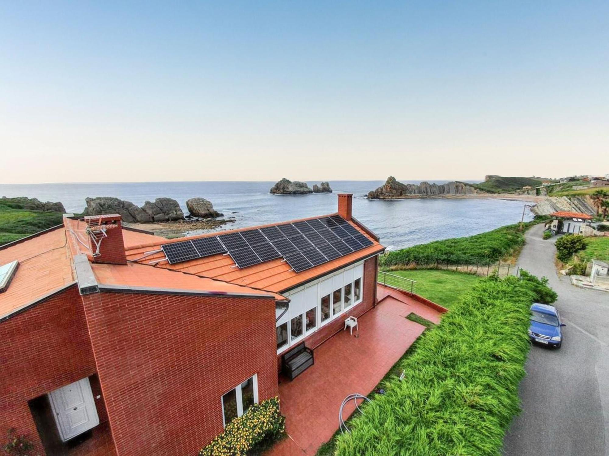 Spacious House With Sea View In Liencres + Jacuzzi Exterior foto